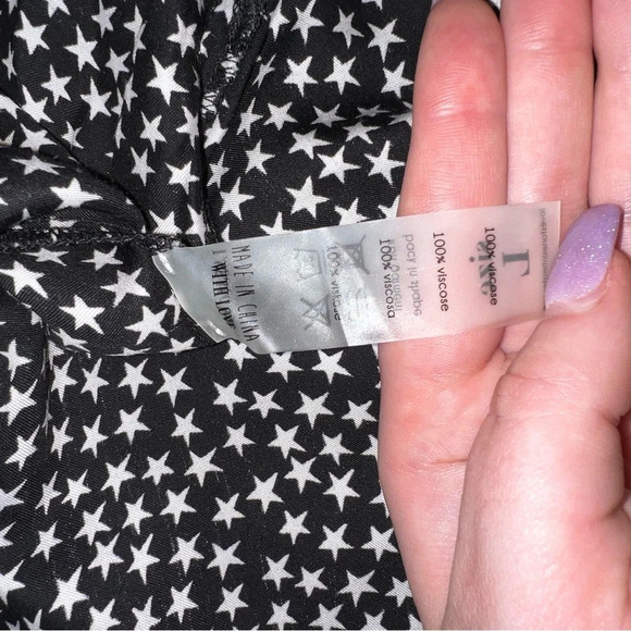 Free People Love Stories Brand Satin Star Print Cami - Picture 7 of 7